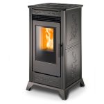 rv80 noir poêle à granule Ravelli